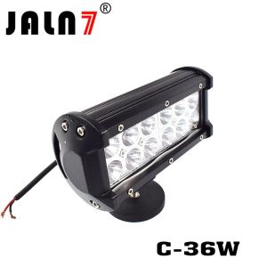 LED Light Bar JALN7 36W CREE Spot Flood Combo LED Driving Lamp Super Bright Off