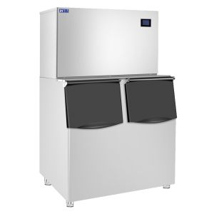 Buy cheap Split Commercial Ice Maker Machine Large Commercial Ice Making Machine from wholesalers