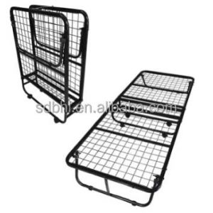 Hotel Extra Bed Modern Folding Metal Frame Portable King Size Bedroom Furniture