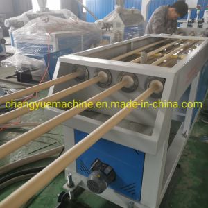 Two Cavity PVC Dual Pipe Production Line for Your Requirements Pipe Diameter 20