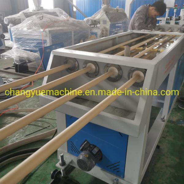 Two Cavity PVC Dual Pipe Production Line for Your Requirements Pipe Diameter 20