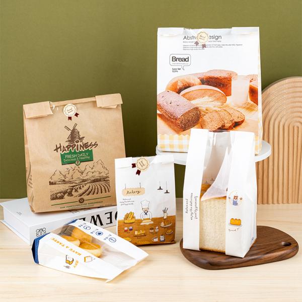 Wenzhou Provides Kraft Paper Bag With Window for Olive Oil Packaging at Affordable