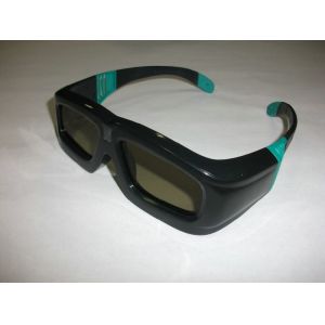 Black Custom 3d Passive Polarized Glasses , Xpand Theater 3D Glasses