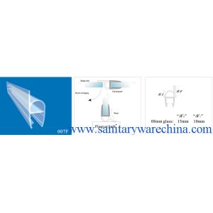 Quality Sealing Strips/waterproof strips/shower door seals/PVC Seal 007F for sale