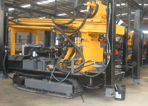 Customized ST350 Depths Pneumatic Drilling Rig With High Speed Drilling