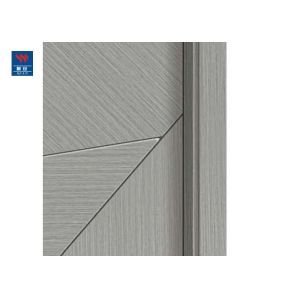 Waterproof Sandwich Wood Plastic Composite Eco Friendly Doors