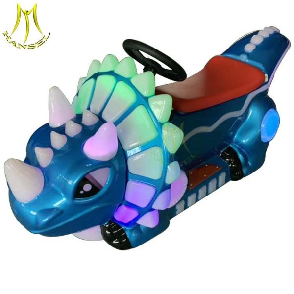 Hansel factory price amusement electric dinosaur ride motorbikes for adults and