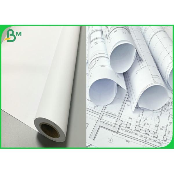 Buy Plotter Paper Matt 80gsm 61cm x 50m A1 A2 Inkjet Plotter Uncoated Paper at wholesale prices