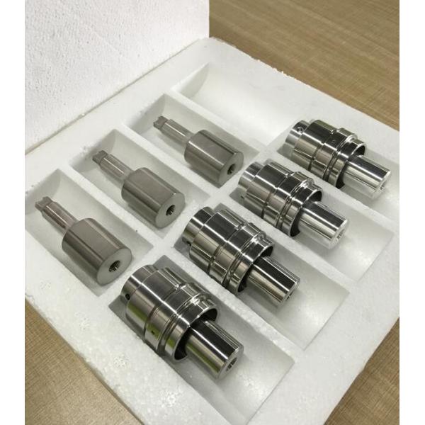 Buy Ultrasonic Booster For Rinco Machine 35khz / Ultrasonic Welding Converter at wholesale prices