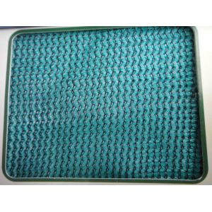 Custom Dark Green Construction Safety Nets / Scaffolding Security Netting