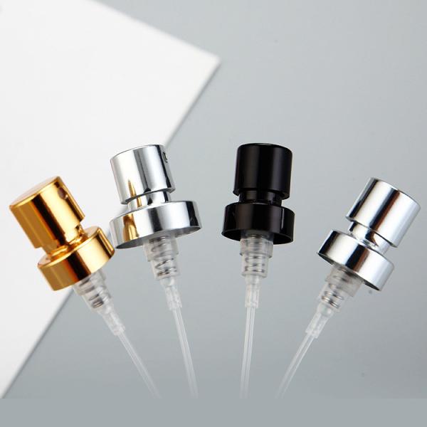 Buy 18mm 20mm Atomiser Spray Aluminum Crimp Pump Gold Silver Black at wholesale prices