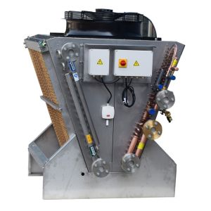 Water Saving Hybrid Dry Coolers Closed-loop Process Cooling System