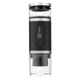Anbolife BC08 Portable Espresso Coffee Maker 15Bar Stainless Steel
