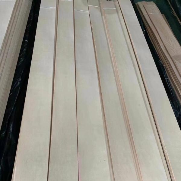 Wholesale Customized 0.45mm natural wood veneer canadian maple veneer for skateboard