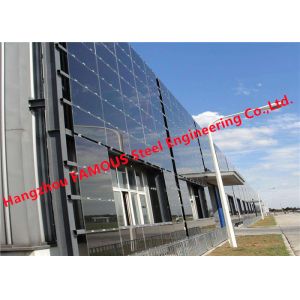 Solar Powered BIPV Glass Curtain Wall Building Integrated Photovoltaics Modules
