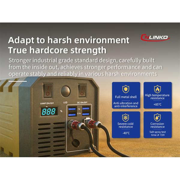 Cnlinko DH 16 Series Locking Screw Type 3 Pin Waterproof Cable Power Plug Connector