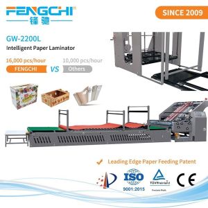 Quality Automatic Multi Ply Corrugated Board Litho Laminating Machine with Paper Feeding Patent for sale