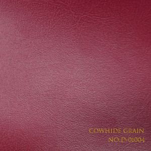Cowhide Grain PVC Coated Paper Waterproof And Not Easily Damaged