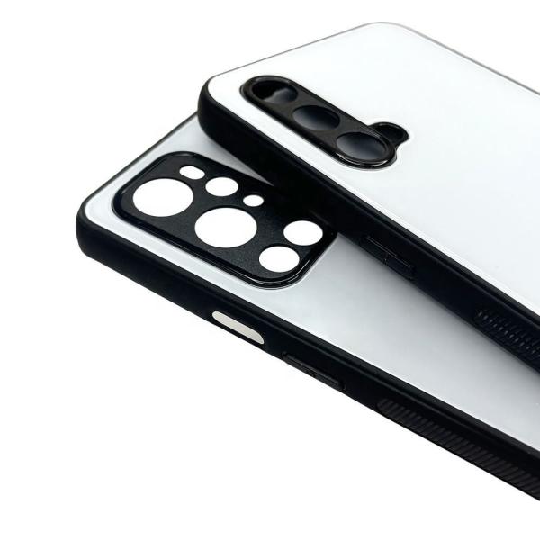 Custom 2D Tempered Glass Sublimation Phone Case For Samsung A Series