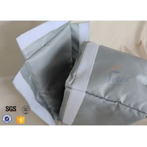 Silicone Coated Fiberglass Fabric Thermal Insulation Covers Removable High