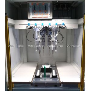 Grill / Emblem Riveting Ultrasonic Spot Welding Machinery High Frequency Welder