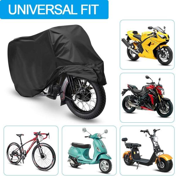 Anti Theft Motorbike Scooter Cover 190T With Lock Holes Against Dust UV