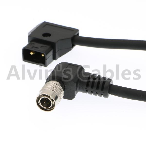 ANTON BAUER D-Tap to 4 PIN Hirose Right Angle Male Power Cable for Sound Devices