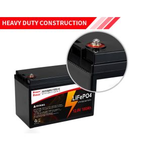 CE ROHS LiFePO4 Lithium Ion Battery Pack 12v 100ah 32700 Cells