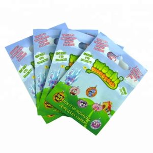 Wholesale food grade gravures printing plastic heat seal candy bag