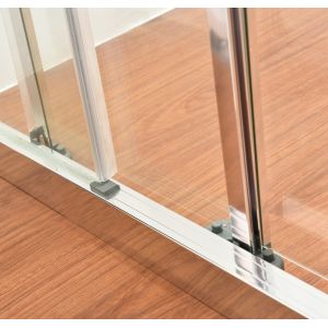 900x900x1900mm Frameless Shower Enclosure 1-1.2mm