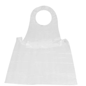 Water Repellent Disposable Polyethylene Aprons For Coffee Bar / Canteen