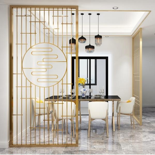 Customized Screen Double Sided Partition Screen Room Divider Aluminum Stainless
