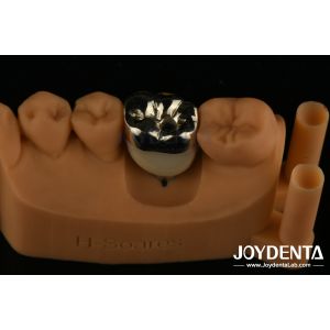 Oral Rehabilitation Wax Casting FMC Full Metal Crown For Dental Clinical Repair