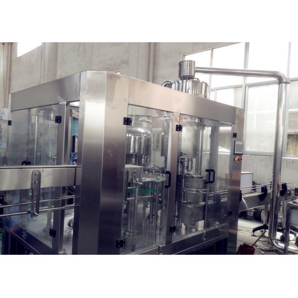 Automatic Carbonated Water Washing Filling Capping 3 In 1 Filling Machine Customized