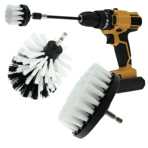 Quality 4inch Drill Scrub Brush Attachment Grout Scrubber ODM for sale
