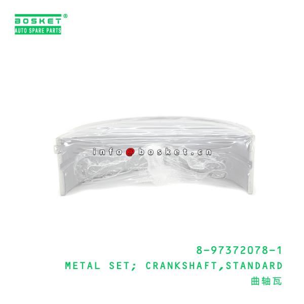 8-97372078-1 Metal Standard Crankshaft Set 8973720781 For ISUZU FVR34 6HK1 4HG 4HF1