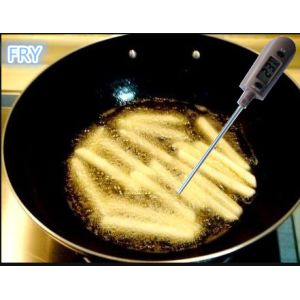 Instant Read Silicone Digital Spatula Thermometer With Stainless Steel Probe