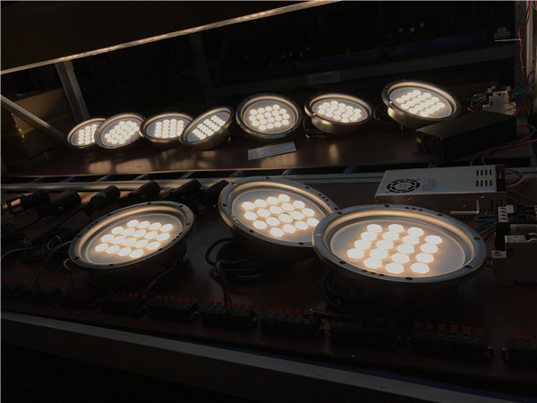 Embedded Type LED Underwater Lights 316 Stainless Steel For Swimming Pool Lighting