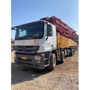 China 2019 Sy 56m Concrete Pump Mercedes Benz Truck 44000kgs with Cylinder Type Structure on sale