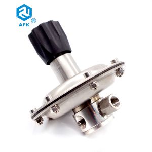 Low pressure 1/4"NPT 0.3atm Stainless Steel O2 Micro Pressure Regulator