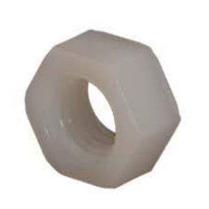 ASME Injection Molding Nylon Plastic Nut Passication Finish