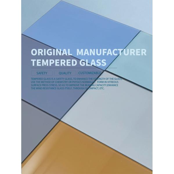Custom 0.2-10mm Thickness Round Tempered Glass Factory Price Tempered Circular Glass Panel