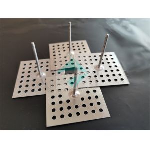 Stamped Perforated Base 12ga Metal Insulation Anchors