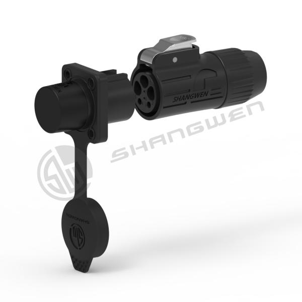 Buy IP67 PBT Material 3pin  Male Female power Waterproof Connector at wholesale prices