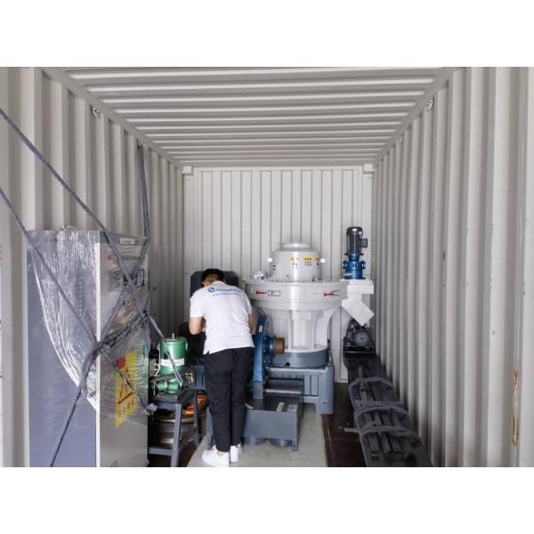 2-3tph Ring Die Pellet Machine Whole Biomass Pellet Production Line With CE