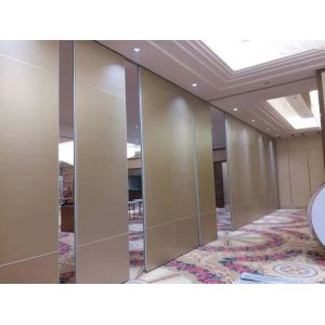 Durable Lightweight Flexible Movable Sliding Partition Walls For Restaurant