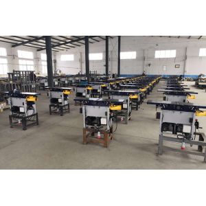 Iron Grey Wood Pressing Machine 1100w Woodworking Combined Machine