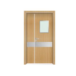 China Modern Interior Fireproof HPL Hospital Double Doors on sale