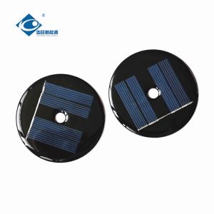 4 Battery Polysilicon Drop Gel 0.4W 2V Mini Solar Panels High Efficiency epoxy