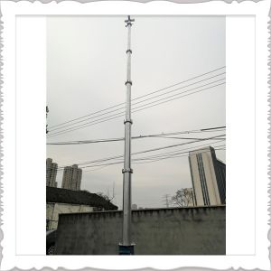 Quality Tripod 30ft 18M Telescoping Winch Up Antenna Mast for sale